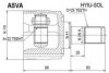 KIA 495351R001 Joint Kit, drive shaft